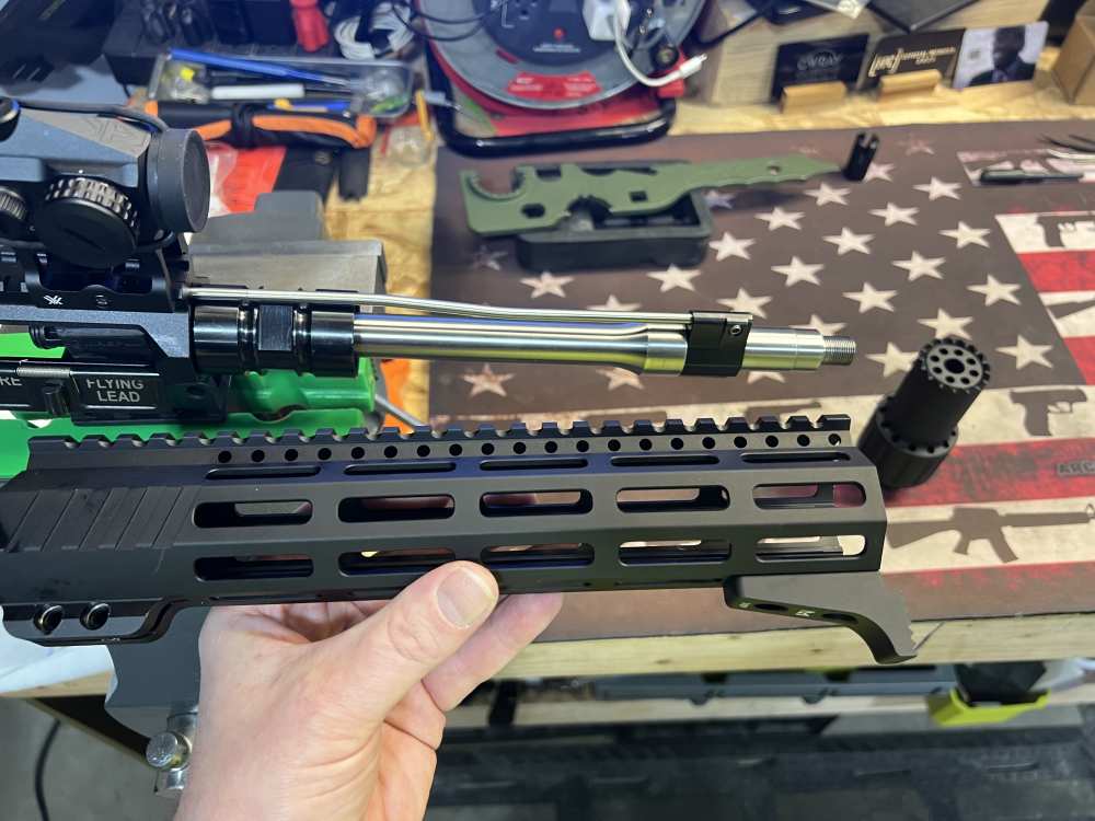 10.3in (556) Black & Stainless AR Upper “Prop 65” -CWRAY-img-39