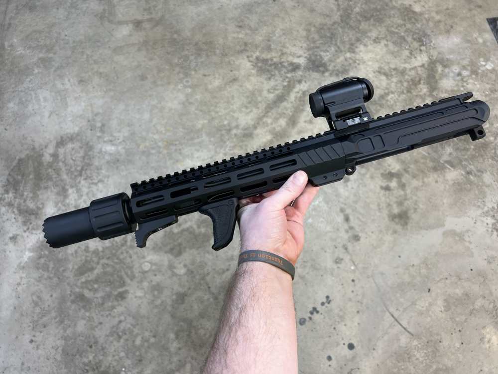 10.3in (556) Black & Stainless AR Upper “Prop 65” -CWRAY-img-51