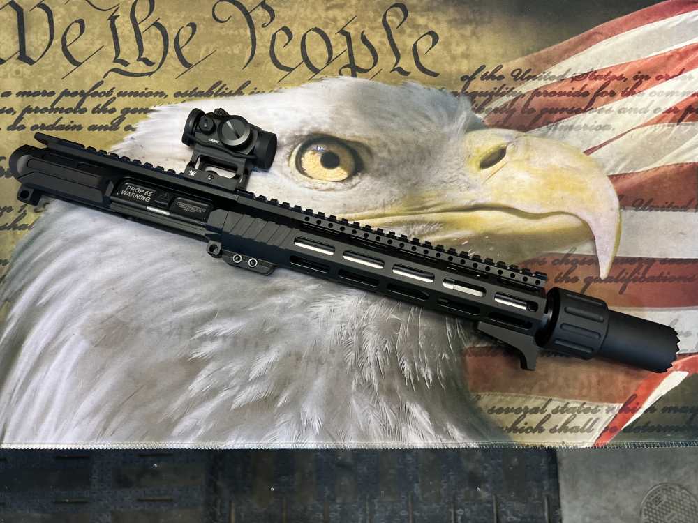 10.3in (556) Black & Stainless AR Upper “Prop 65” -CWRAY-img-30