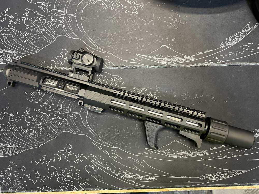 10.3in (556) Black & Stainless AR Upper “Prop 65” -CWRAY-img-50