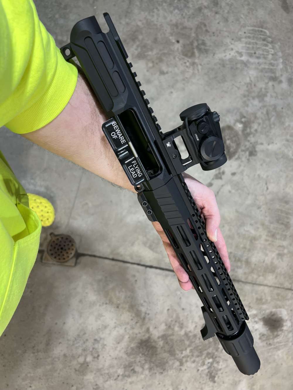 10.3in (556) Black & Stainless AR Upper “Prop 65” -CWRAY-img-22