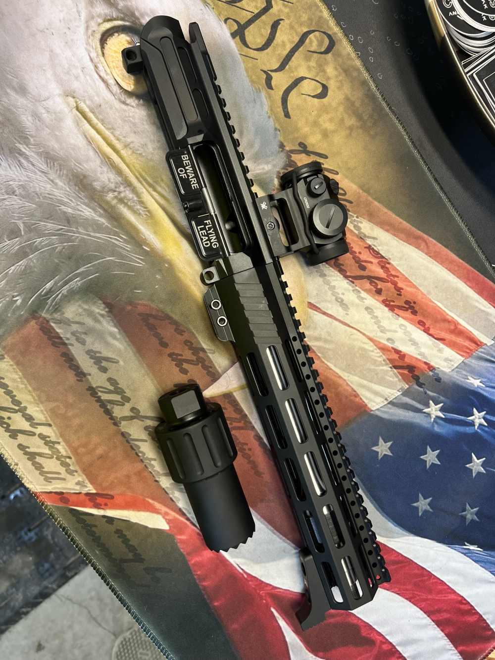 10.3in (556) Black & Stainless AR Upper “Prop 65” -CWRAY-img-38
