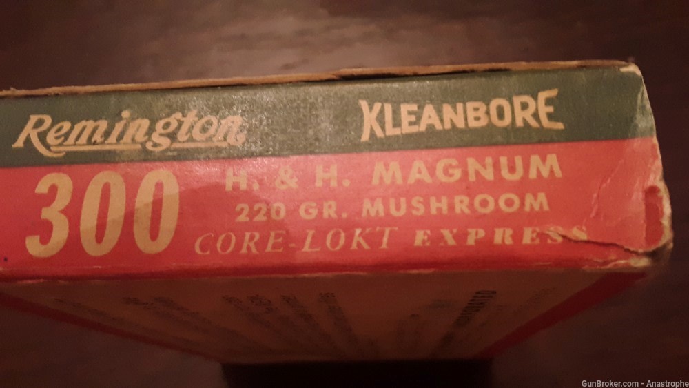 Remington 300 H and H Magnum 220 grain mushroom core lokt ammunition ammo-img-6