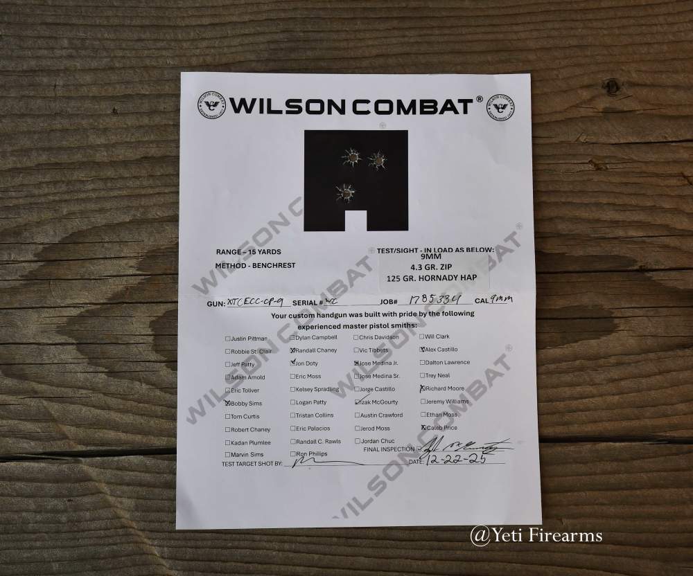 Wilson Combat X-Tac Elite Carry Comp Compact 1911 9mm 2 Mags No CC Fee-img-17