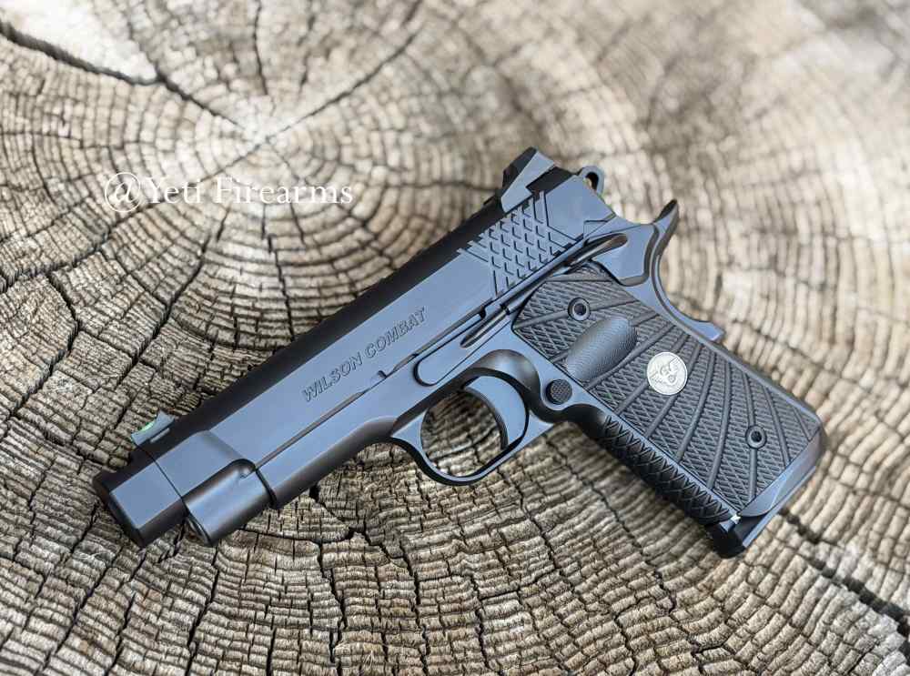 Wilson Combat X-Tac Elite Carry Comp Compact 1911 9mm 2 Mags No CC Fee-img-2