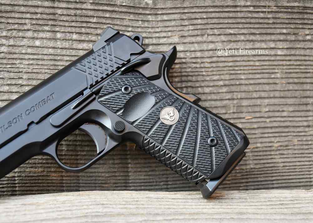 Wilson Combat X-Tac Elite Carry Comp Compact 1911 9mm 2 Mags No CC Fee-img-12