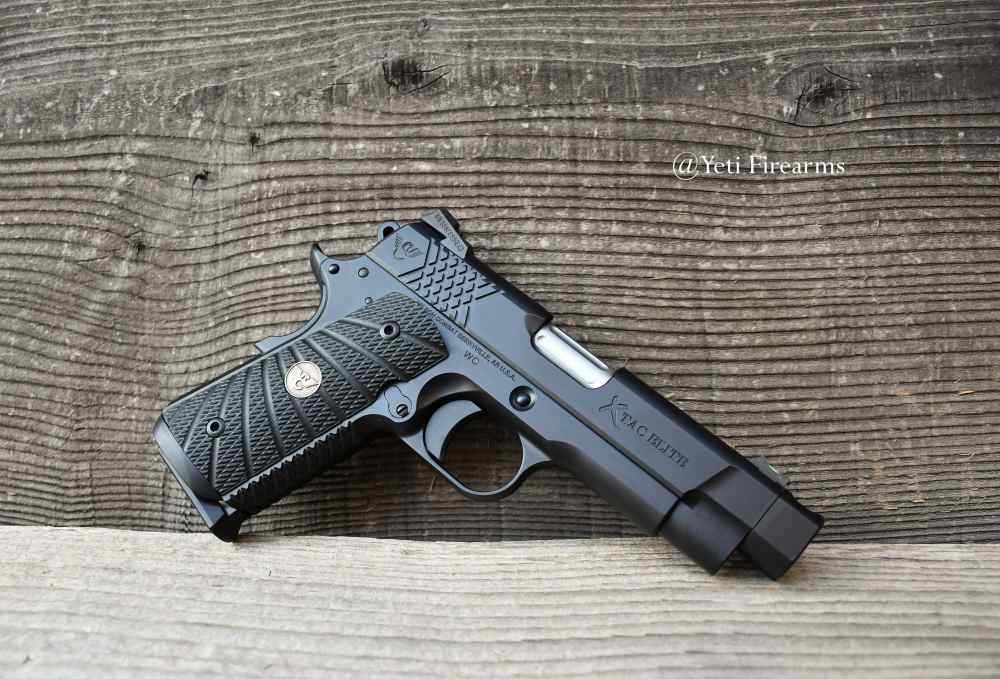 Wilson Combat X-Tac Elite Carry Comp Compact 1911 9mm 2 Mags No CC Fee-img-7