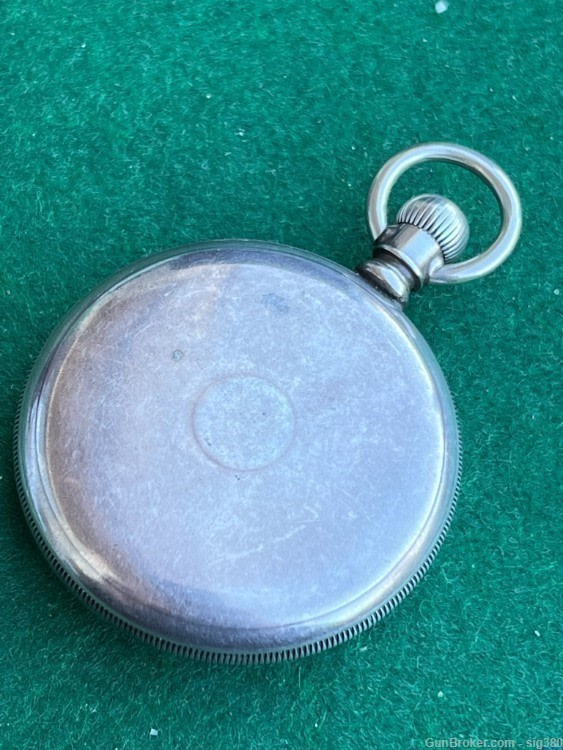 ANTIQUE BURLINGTON ILLINOIS 1921 S16 21J RR POCKET WATCH-img-3