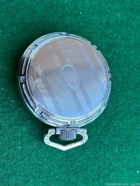 ANTIQUE ELGIN 1935 S16 ART DECO POCKET WATCH-img-3