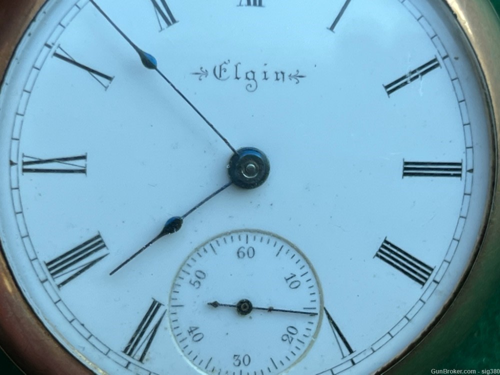 ANTIQUE ELGIN 1897 S18 POCKET WATCH-img-2