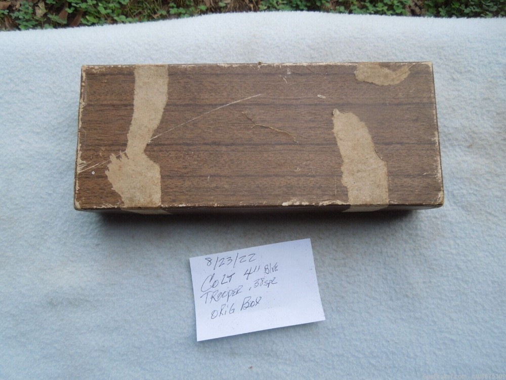 Colt Trooper 4" Factory Box-img-5