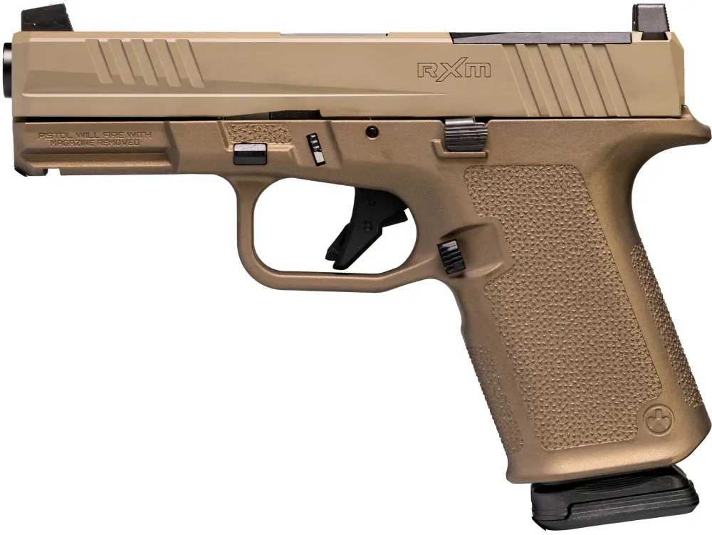RXM - 9mm - 4" Barrel - 15+1 - FDE - Night Sights - Davidson's Exclusive-img-1