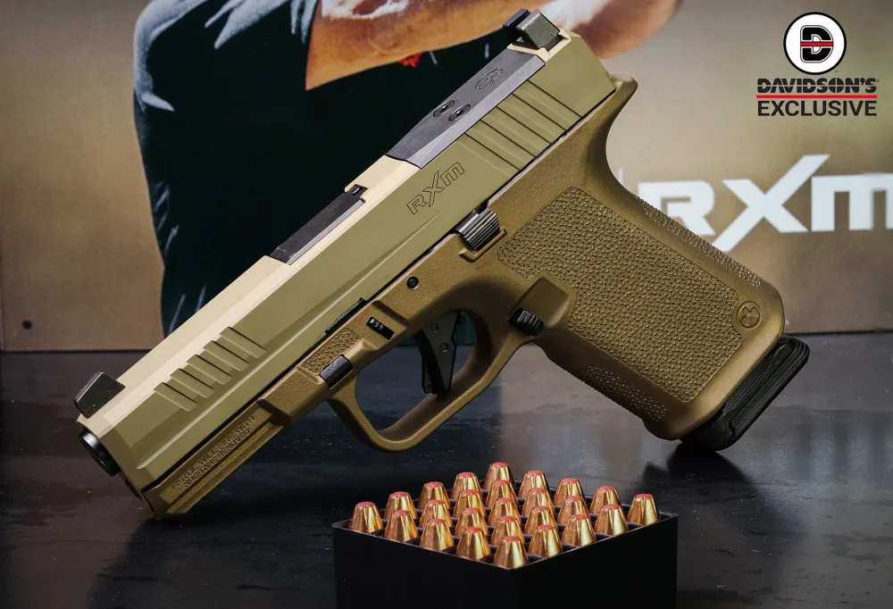 RXM - 9mm - 4" Barrel - 15+1 - FDE - Night Sights - Davidson's Exclusive-img-2