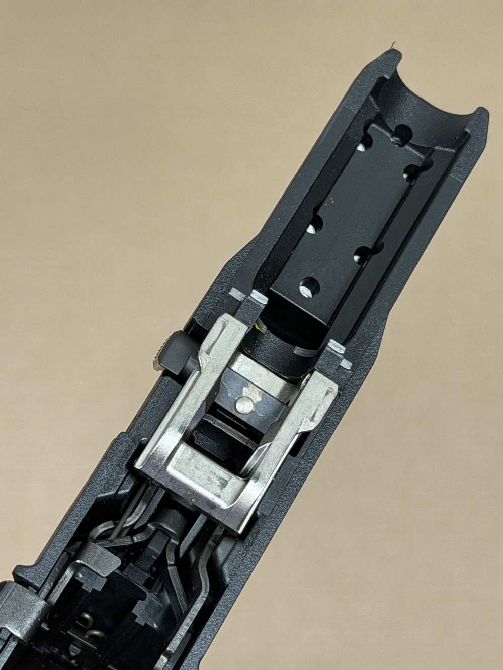 FN 509 CC Edge Lower Frame Assembly – OEM Polymer Frame Black Gray – NEW-img-2