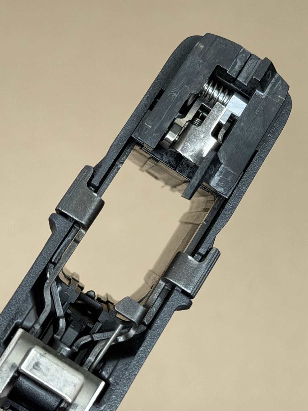 FN 509 CC Edge Lower Frame Assembly – OEM Polymer Frame Black Gray – NEW-img-3