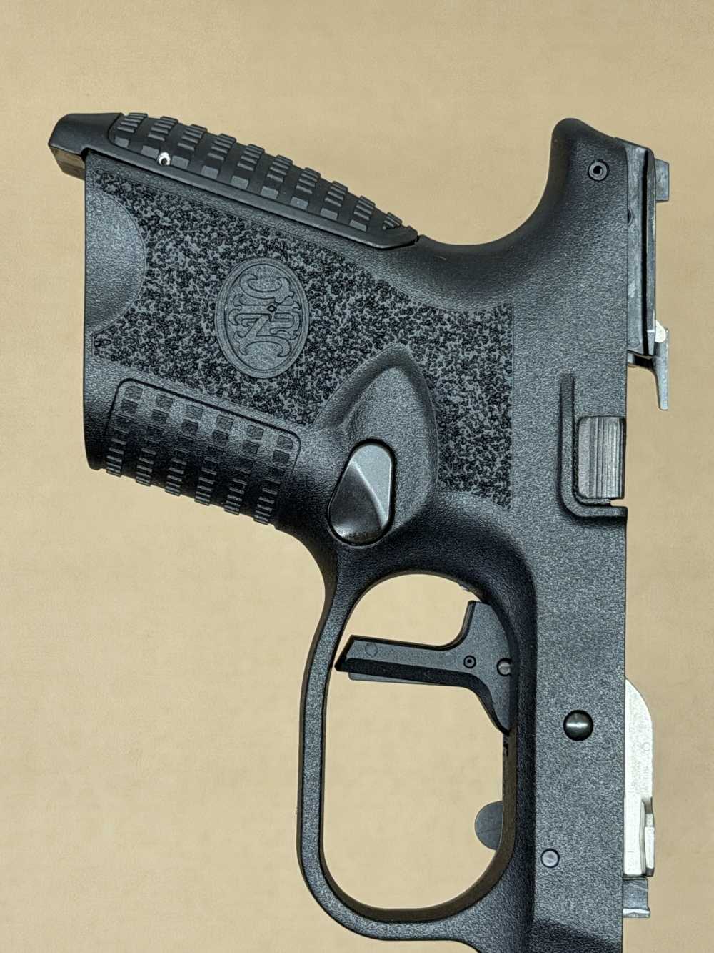 FN 509 CC Edge Lower Frame Assembly – OEM Polymer Frame Black Gray – NEW-img-5