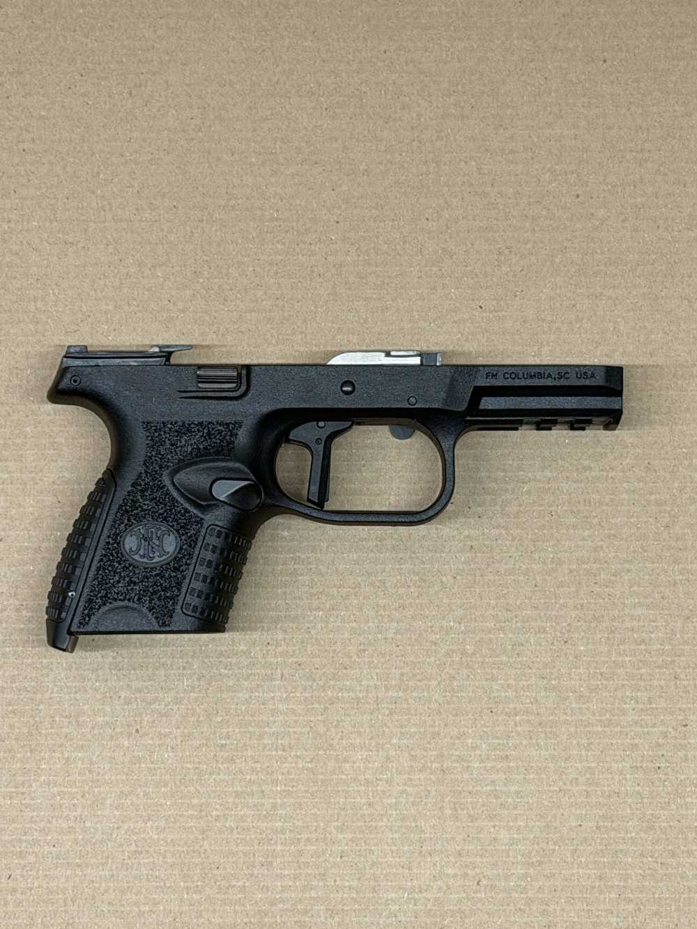 FN 509 CC Edge Lower Frame Assembly – OEM Polymer Frame Black Gray – NEW-img-1