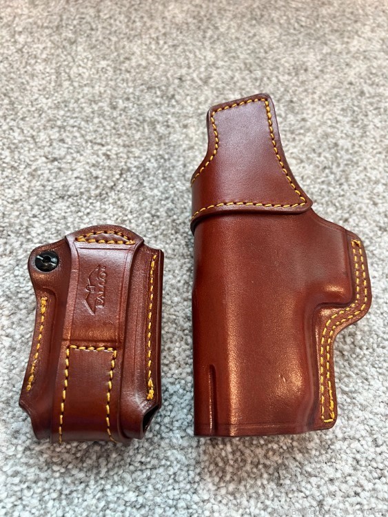 Holster and Mag Pouch for Sig Sauer P220R Compact and Carry - Ships Free!-img-3
