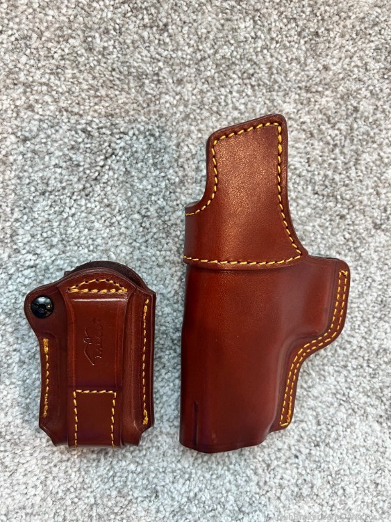 Holster and Mag Pouch for Sig Sauer P220R Compact and Carry - Ships Free!-img-2