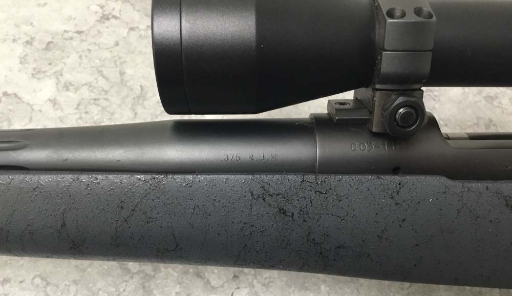 Montana Rifle Co. Model 1999  375 RUM W/ Kahles Scope and ammo-img-7