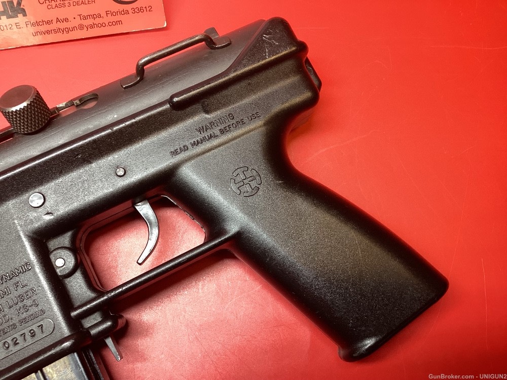 RARE Interdynamic Model KG-9 KG9 Open Bolt Semi Auto 9mm Pistol Tec-9 Tec9-img-13