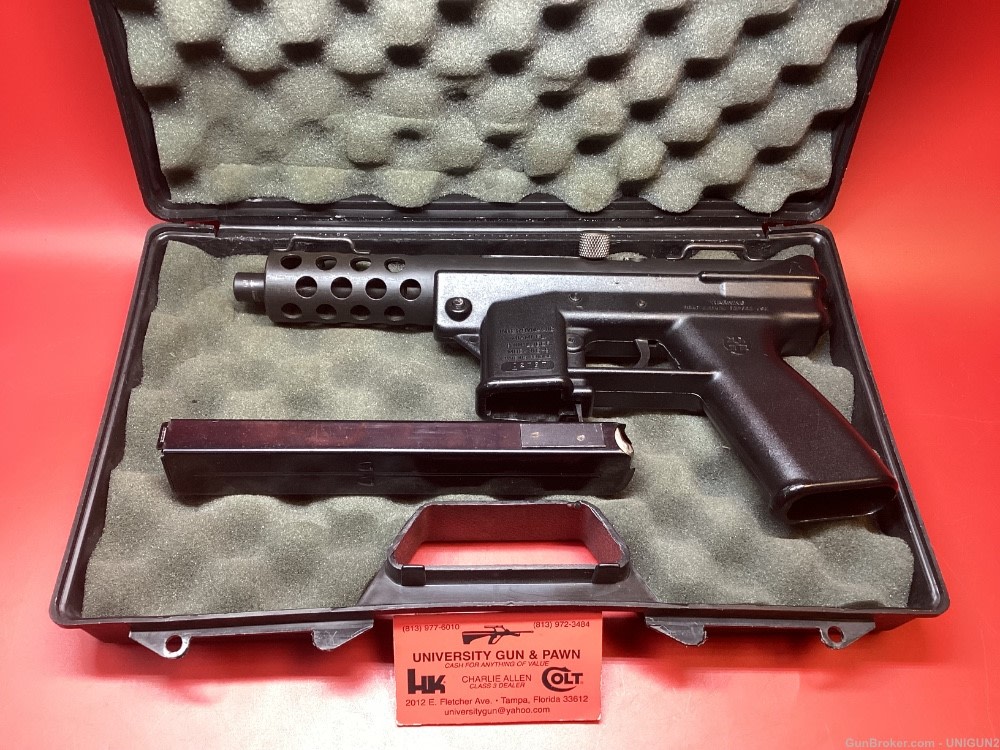 RARE Interdynamic Model KG-9 KG9 Open Bolt Semi Auto 9mm Pistol Tec-9 Tec9-img-27