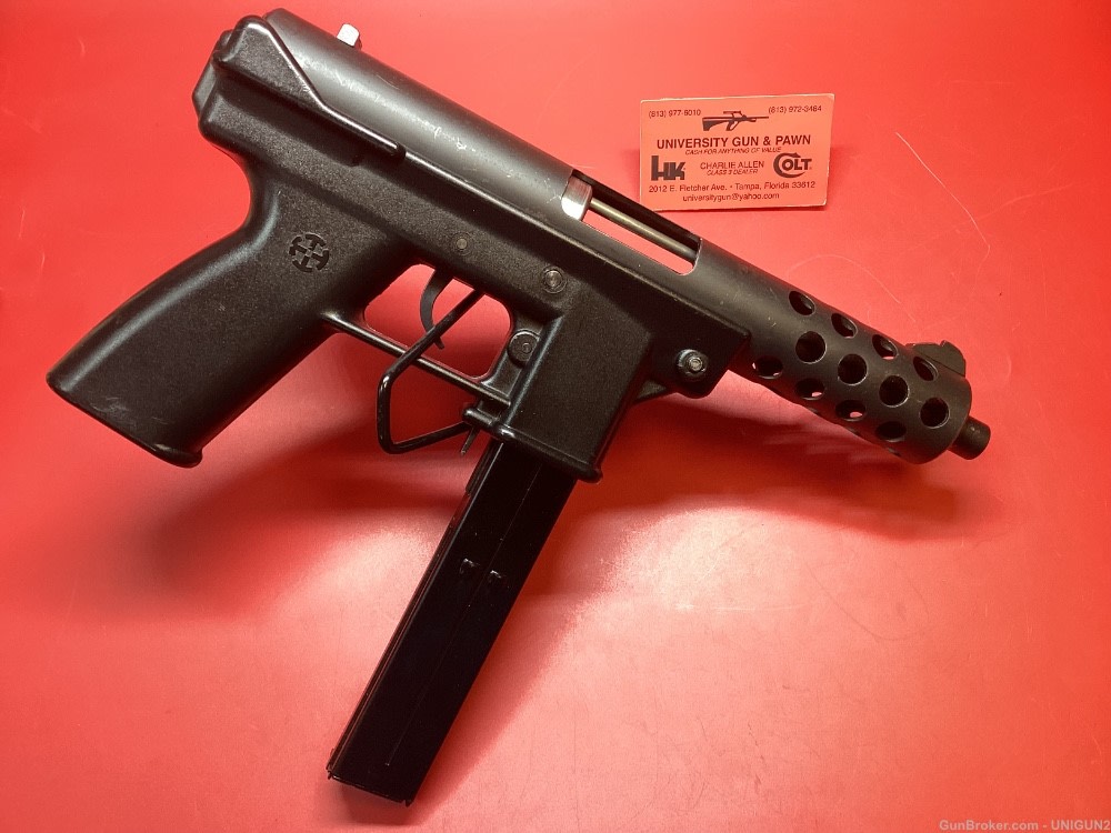 RARE Interdynamic Model KG-9 KG9 Open Bolt Semi Auto 9mm Pistol Tec-9 Tec9-img-2