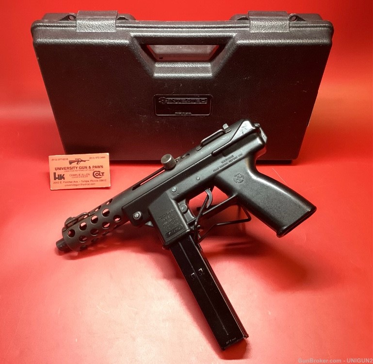 RARE Interdynamic Model KG-9 KG9 Open Bolt Semi Auto 9mm Pistol Tec-9 Tec9-img-0