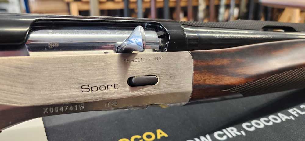 NEW Benelli ETHOS Sport 20GA 28" AA Grade Walnut Nickel Finished Receiver-img-4