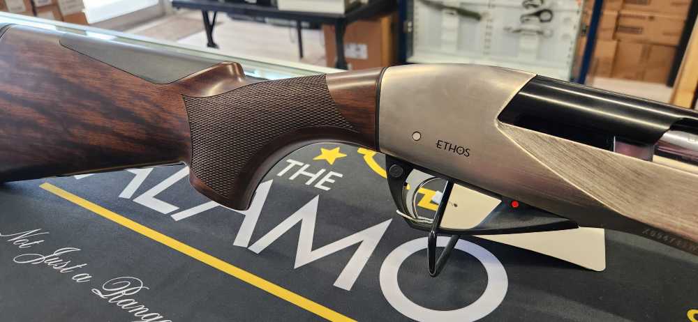 NEW Benelli ETHOS Sport 20GA 28" AA Grade Walnut Nickel Finished Receiver-img-3