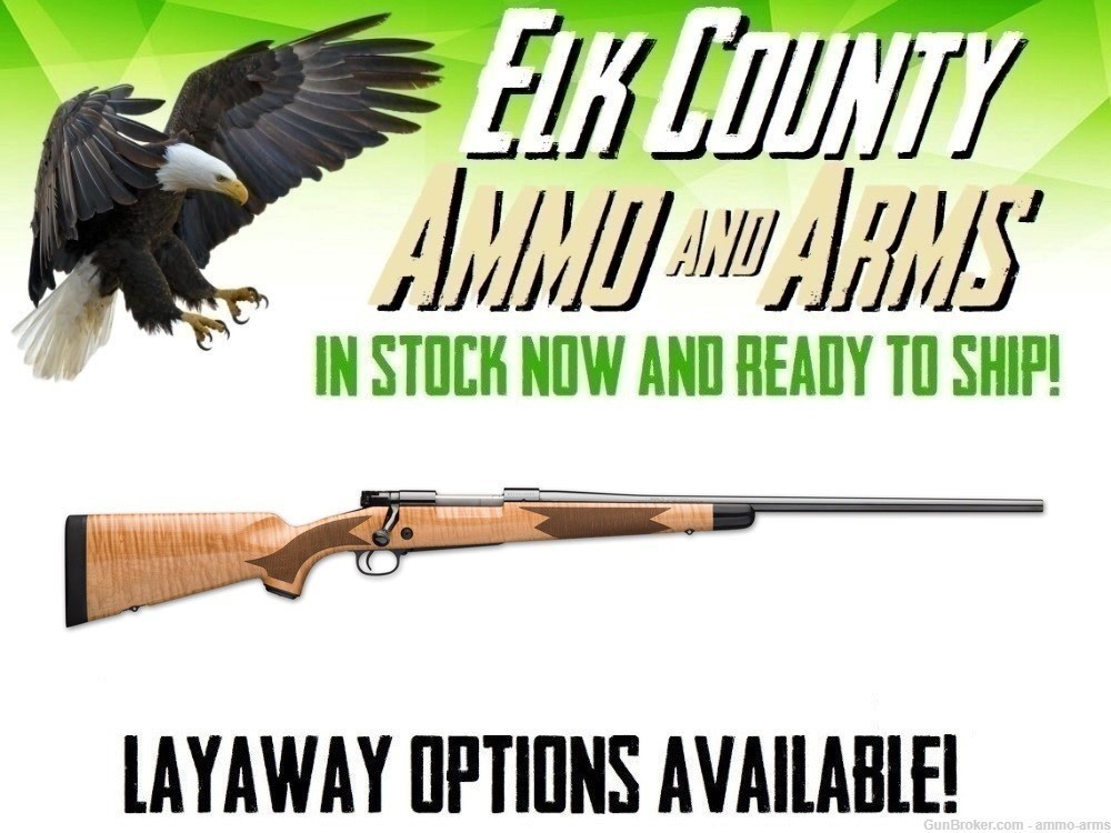 Winchester Model 70 Super Grade Maple 7mm Rem Mag 26" 3 Rds 535218230-img-0