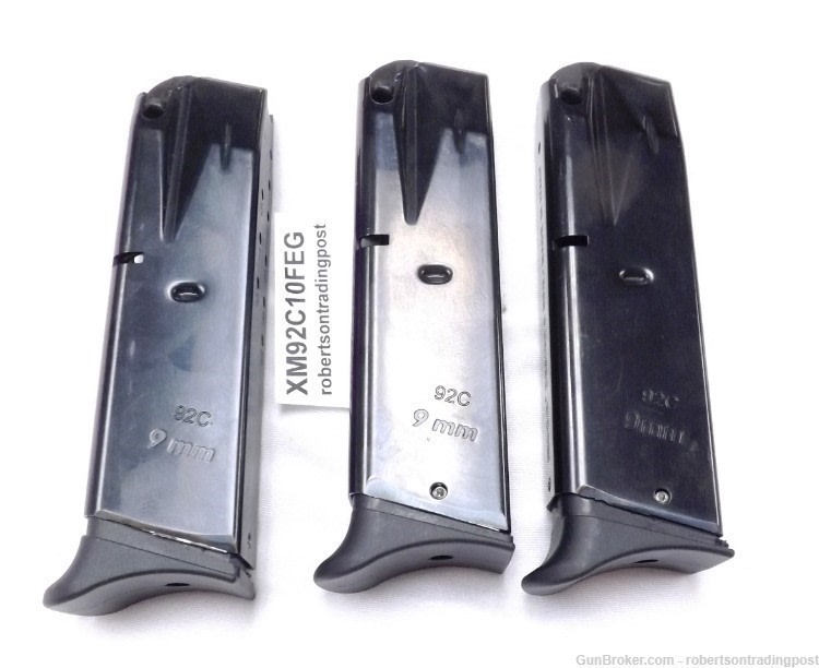 Mec-Gar 9mm 10 rd Magazine fits Beretta 92C also Feg P9R KBI GKK92 R9 Arcus-img-3