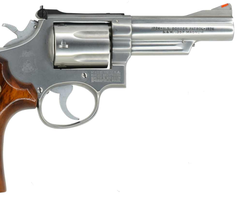 LNIB Smith & Wesson 66 357 Border Patrol with Matching Randall #14 Knife  -img-32
