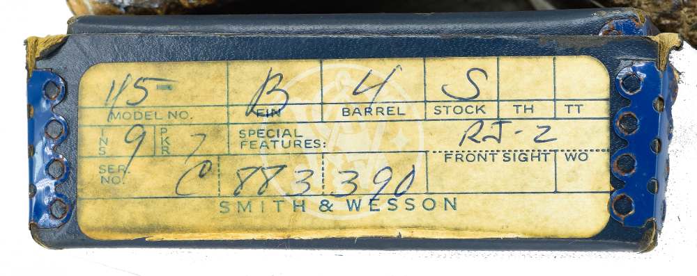 Rare Smith & Wesson Model 45 .22LR M&P 1 of 135 unmarked guns made in 1978-img-2