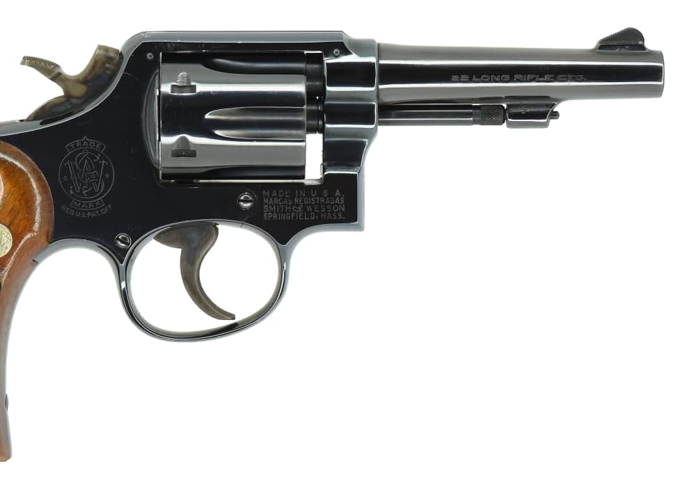 Rare Smith & Wesson Model 45 .22LR M&P 1 of 135 unmarked guns made in 1978-img-14