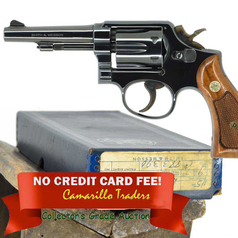 Rare Smith & Wesson Model 45 .22LR M&P 1 of 135 unmarked guns made in 1978-img-0