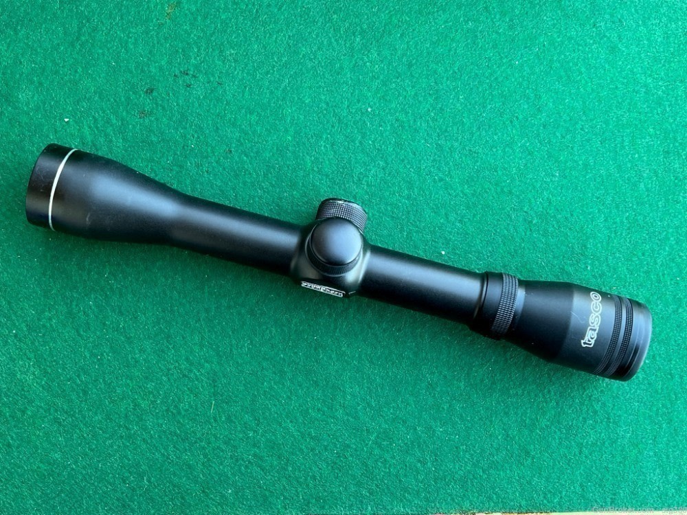 VINTAGE TASCO 3-9X32 VARIABLE RIFLE SCOPE -img-0