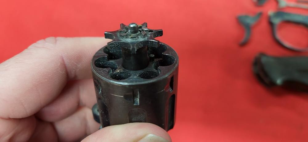 FIE 32 Smith & Wesson Long Revolver Parts. Cylinder, Barrel, Misc. Internal-img-3