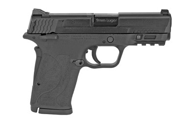 Smith & Wesson M&P 9mm Shield EZ Thumb Safety 2-8 Rd Mags Black - 12436-img-1