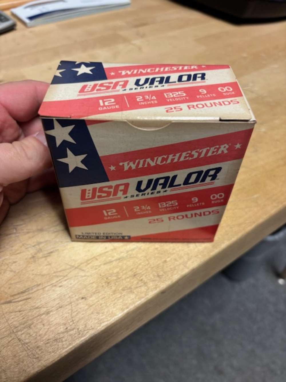 WINCHESTER USA VALOR 12GA 2 3/4INCH 9 PELLET 00 BUCK 25RDS/BOX-img-2