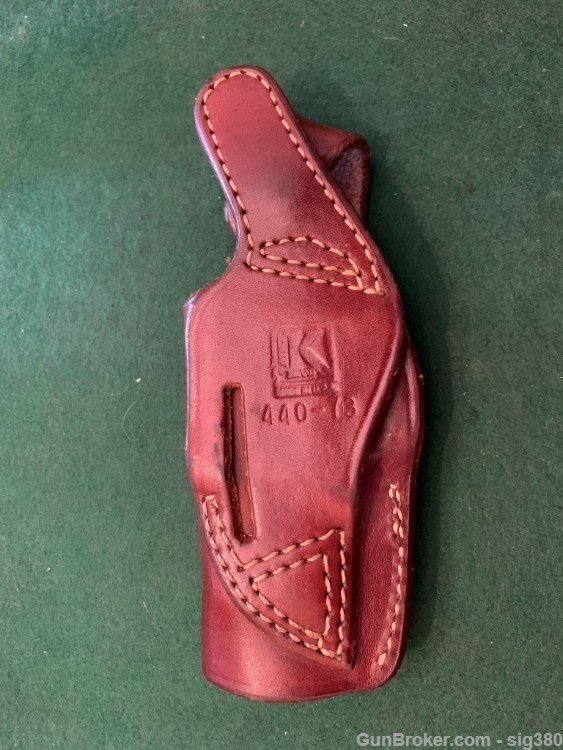 VINTAGE TRIPLE K 440-73 LEATHER HOLSTER / EXCELLENT-img-1