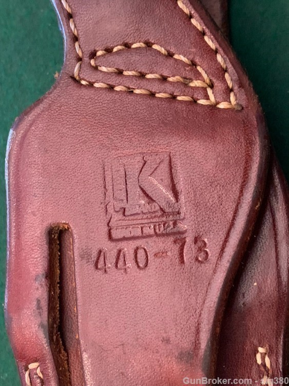 VINTAGE TRIPLE K 440-73 LEATHER HOLSTER / EXCELLENT-img-2
