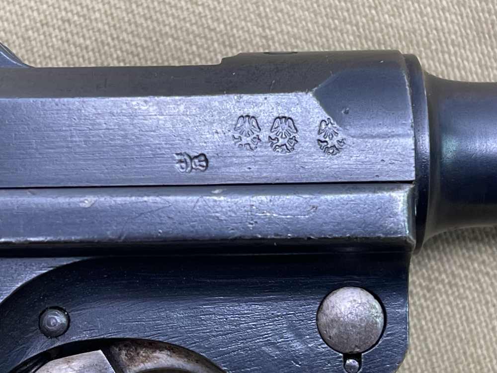 WWII BRITISH CAPTURE German DWM 1920 Luger P08 Pistol 9mm C&R-img-5