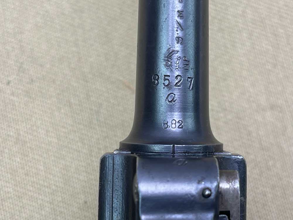 WWII BRITISH CAPTURE German DWM 1920 Luger P08 Pistol 9mm C&R-img-10