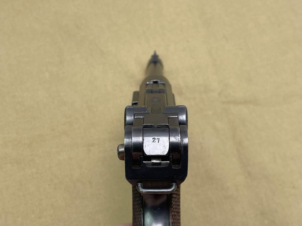 WWII BRITISH CAPTURE German DWM 1920 Luger P08 Pistol 9mm C&R-img-2