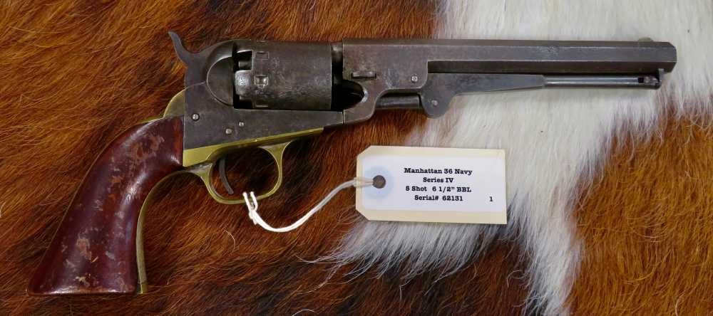 Lot # 1-Manhattan Firearms Co. Navy Revolver – Series IV-img-0