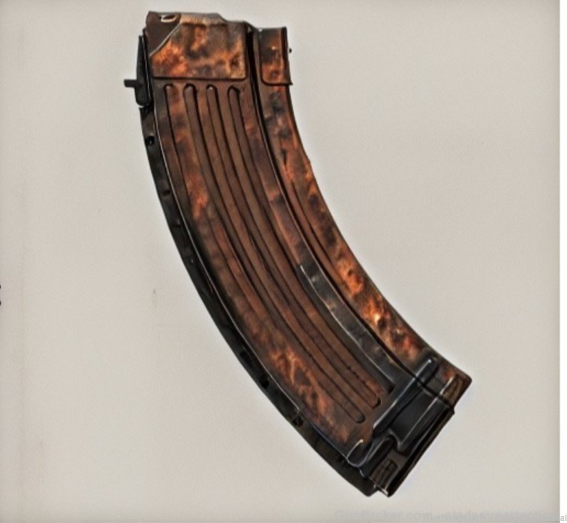 BATTLE WORN Patina AK-47 AK Magazine Steel THE LAST OF US Scratched 7.62x39-img-3