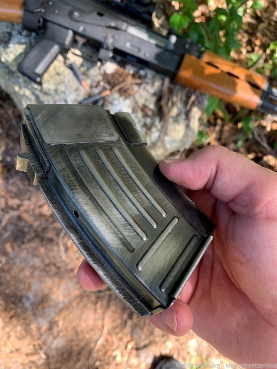 BATTLE WORN Patina AK-47 AK Magazine Steel THE LAST OF US Scratched 7.62x39-img-4