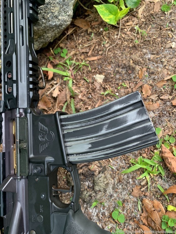BATTLE WORN Patina AR-15 AR15 Magazine Steel THE LAST OF US Scratched .223 -img-1