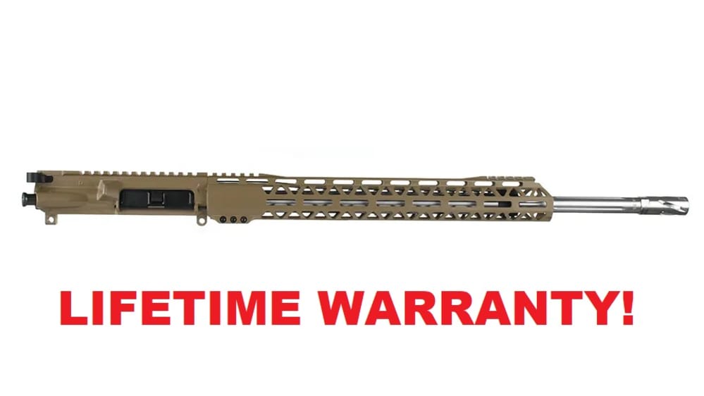 AR-15 .22 ARC 20" Complete M4 FDE Upper Receiver with BCG Stainless Barrel-img-1